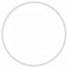 Candy Shock - Led Sign  40 Circle (cold white)