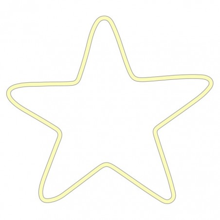 Candy Shock - Led Sign  40 Star (warm white)