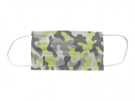 POPme - Disposable mask 5x (fashion camo)