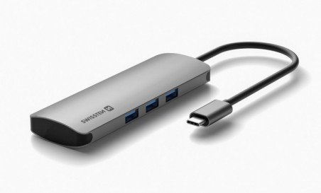 Swissten - USB-C Hub 6in1