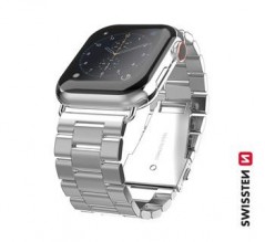 Swissten - Metal Band for Apple Watch 38-40mm (silver)