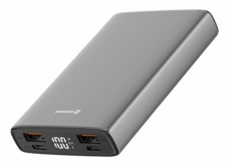 Swissten - Powerbank Aluminum 10.000 mAh