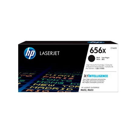 Toner Laserjet 656X Enterprise M652/M653 Alta Cap Preto