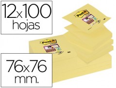 BLOCO DE NOTAS ADESIVAS POST-IT SUPER STICKY 76X76 MM ZIGZ