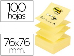 BLOCO DE NOTAS ADESIVAS POST-IT AMARELO 76 X 76 MM