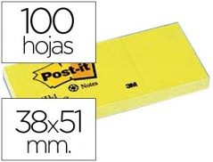4un BLOCO NOTAS ADESIVAS POST-IT RECICLADO 38 X 51 MM