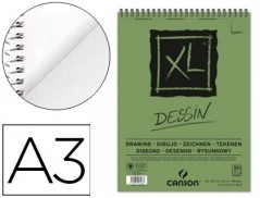 BLOCO DE DESENHO CANSON XL DESSIN DIN A3 LISO MICROPERFURADO