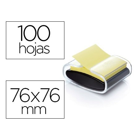 SUPORTE BLOCO DE NOTAS ADESIVAS POST-IT SUPER STICKY Z NOTE