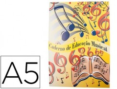CADERNO DE MUSICA A5 AGRAF 60 GRS 28 FLS