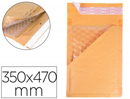 10un ENVELOPE BORBULHAS 350X470MM