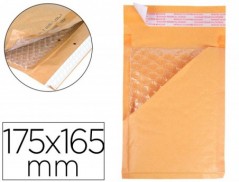 ENVELOPE BORBULHAS Q-CONNECT CREME CD 200X175 MM CAIXA DE 10