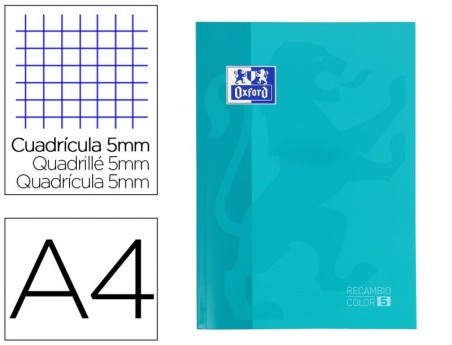 RECARGA COR OXFORD DIN A4 80 FOLHAS 90 GR OPTIK PAPER QUADRI