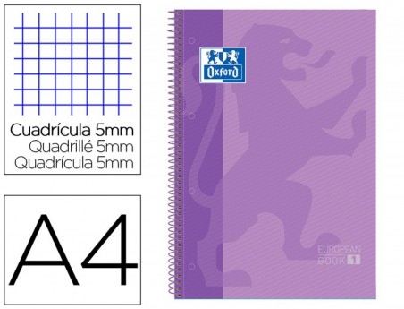CADERNO ESPIRAL OXFORD CAPA DURA MICROPERFURADO DIN A4 80 FO
