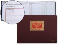 LIBRO MIQUELRIUS N. 76 FOLIO APAISADO 100 HOJAS -REGISTRO DE