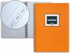 LIBRO MIQUELRIUS N. 96 CUARTO 50 HOJAS -VENCIMIENTOS