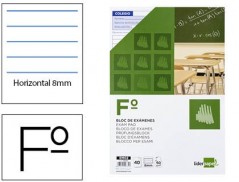 BLOCO EXAMES LIDERPAPEL HORIZONTAL FOLIO 40 FOLHAS 60G/M2