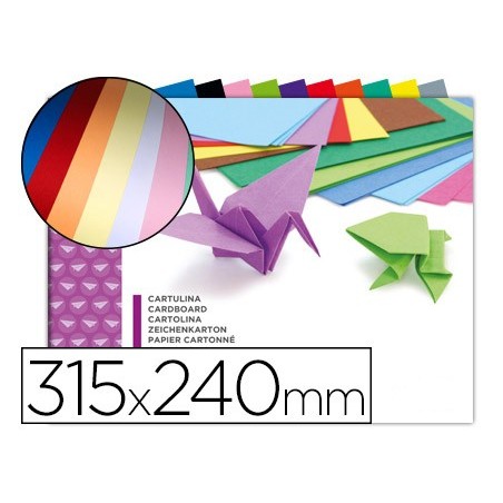 BLOCO TRABALHOS MANUAIS SELVI CARTOLINA 240X315MM 10 FOLHAS