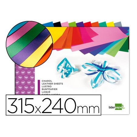 BLOCO TRABALHOS MANUAIS LUSTRO FOLIO 10 FLS SORTIDO