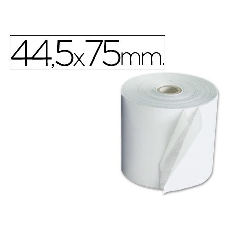 10un ROLOS MAQUINA CALCULADORA 44,5MMX75MTX12MM