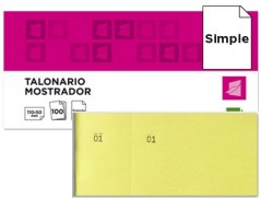 BLOCOS DE TALOES LIDERPAPEL 6/4 AMARELO