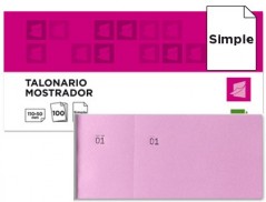 BLOCOS DE TALOES LIDERPAPEL 6/4 ROSA