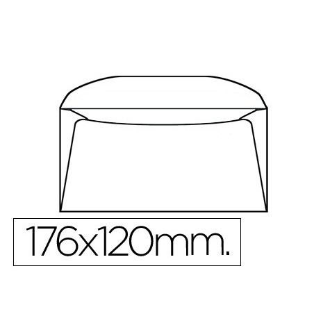 ENVELOPE 120X176MM S/JANELA