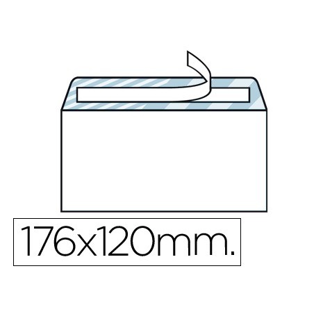 ENVELOPE NORMALIZADO 120X176MM S/JANELA