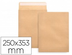 ENVELOPE DIN B4 FOLIO PROLON 250X353MM S/JANELA 250un