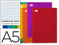 CADERNO ESCOLAR AGRAFADO LIDERPAPEL 80 FOLHAS DIN A5 QUAD 60