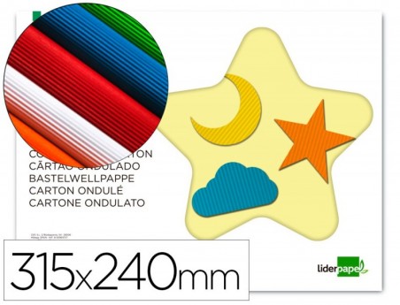 BLOCO TRABALHOS MANUAIS LIDERPAPEL FOLIO CARTAO ONDULADO MIC