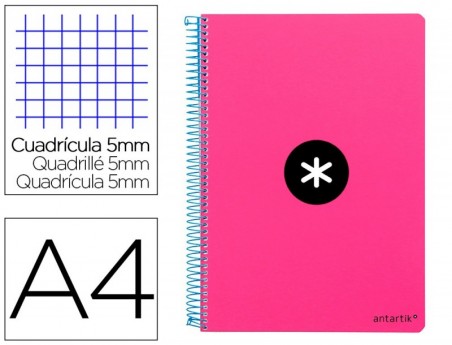 CADERNO ESPIRAL LIDERPAPEL FOLIO ANTARTIK CAPA EXTRADURA 80