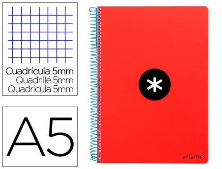 CADERNO ESPIRAL LIDERPAPEL QUARTO ANTARTIK CAPA EXTRADURA 80