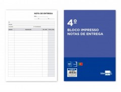 BLOCO DE ENTREGAS LIDERPAPEL TRIPLICADO 155X215 MM