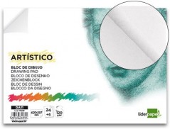 BLOCO DESENHO LIDERPAPEL ARTISTICO COLADO 297X420 MM 30 FOLH