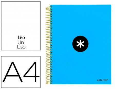 CADERNO ESPIRAL LIDERPAPEL A4 MICRO ANTARTIK CAPA FORRADA 12