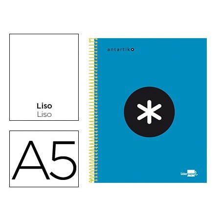 CADERNO ESPIRAL LIDERPAPEL DIN A5 MICRO ANTARTIK CAPA FORRAD