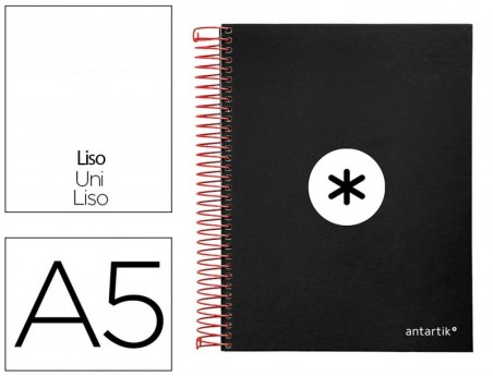 CADERNO ESPIRAL LIDERPAPEL A5 MICRO ANTARTIK CAPA FORRADA 12