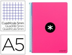 CADERNO ESPIRAL LIDERPAPEL QUARTO ANTARTIK CAPA EXTRADURA 80