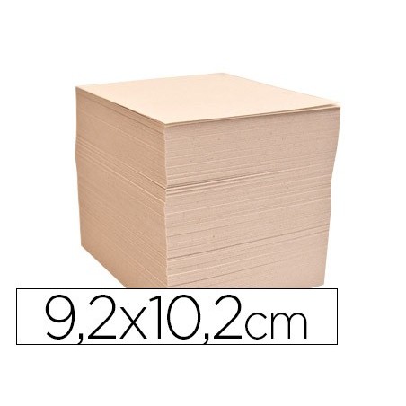 BLOCO NOTAS RECICLADO 70 GRS. -92X102-SEM COLA-1000 FOLHAS