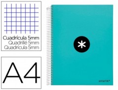 CADERNO ESPIRAL LIDERPAPEL A4 MICRO ANTARTIK CAPA FORRADA 12