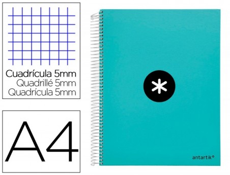CADERNO ESPIRAL LIDERPAPEL A4 MICRO ANTARTIK CAPA FORRADA 12
