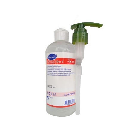 Gel Desinfetante Soft Care Des-E H5 (base álcool) 500ml