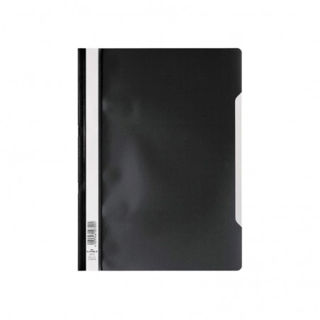 5un Classificador Capa Transparente Preto Durable 257301 1un