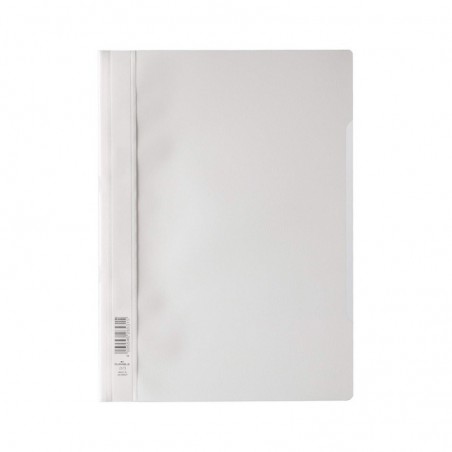 5un Classificador Capa Transparente Branco Durable 257302 1u