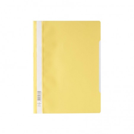 5un Classificador Capa Transparente Amarelo Durable 257304 1