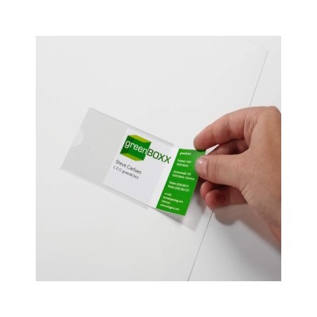 Bolsa Adesiva A7 Transparente Pocketfix 10un