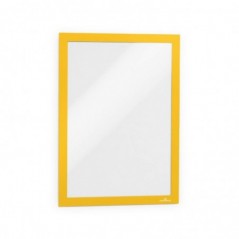 Moldura Adesiva Duraframe A4 Amarelo 4872-04 2un