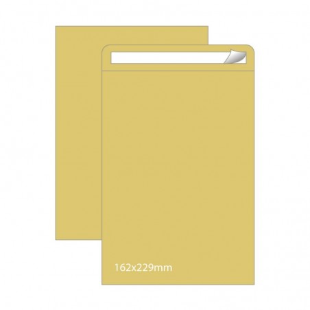 Envelopes Saco 162x229mm C5 Kraft 090g Autodex 250un