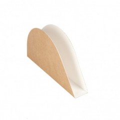 Embalagem Tacos Kraft 15x2x7cm THEPACK 200un