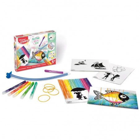 Caneta de Sopro - Arte com fios